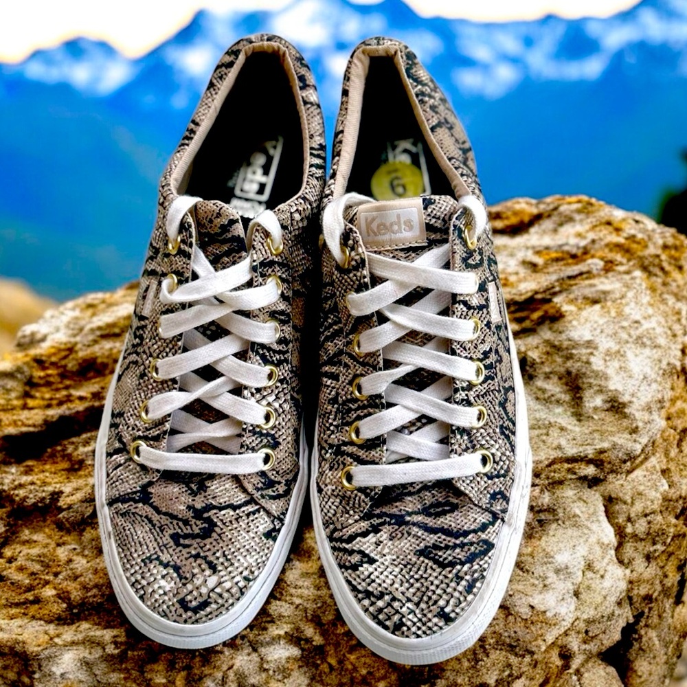 Keds Dream Foam Animal Print Sneakers Size 9